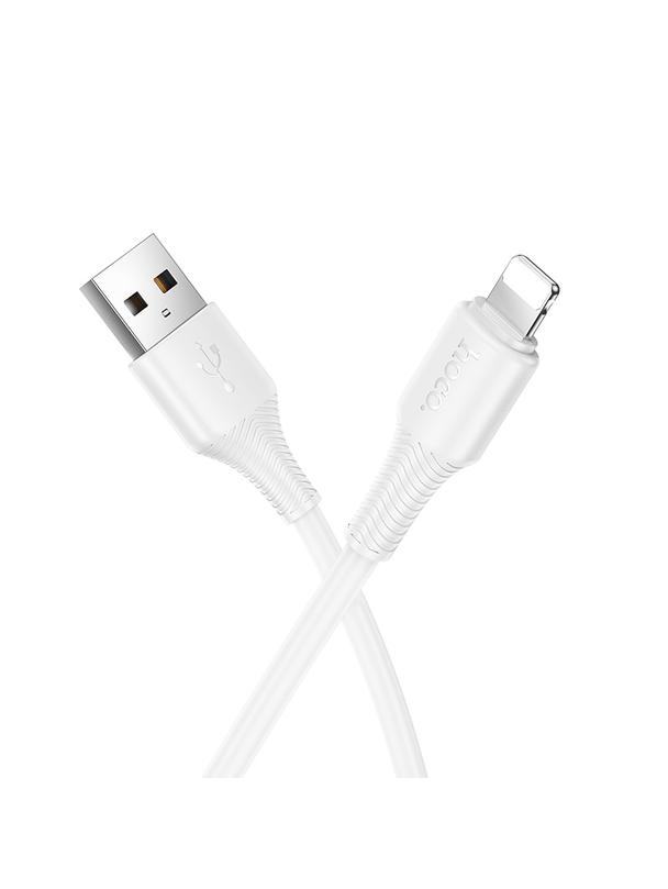 Kabel USB A do Lightning Hoco 2,4A 1 m X120 biały