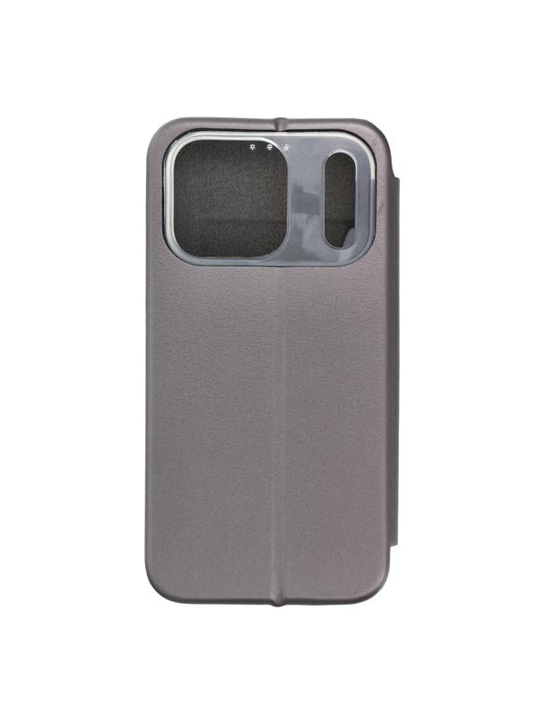 Kabura do IPHONE 17 Pro Elegance Book stalowy