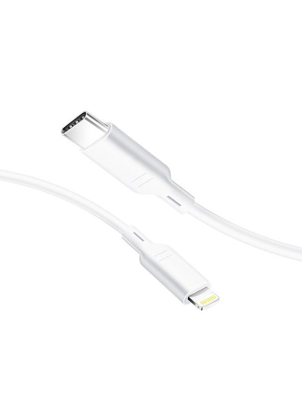 Kabel USB C do Lightning Blue Star PD 1,2 m biały