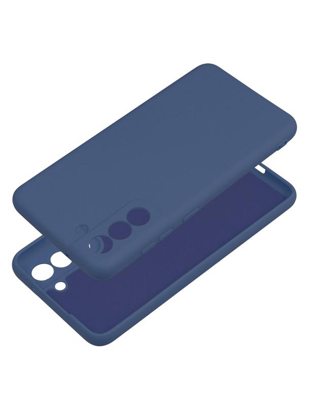 Futerał SILICONE do SAMSUNG S21 FE niebieski