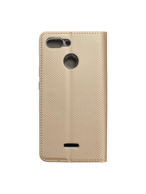 Kabura SMART CASE Book do XIAOMI Redmi 6 złoty