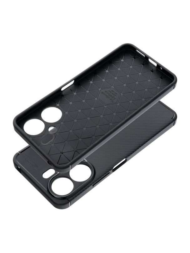 Futerał CARBON PREMIUM do XIAOMI Redmi 13C / POCO C65 czarny