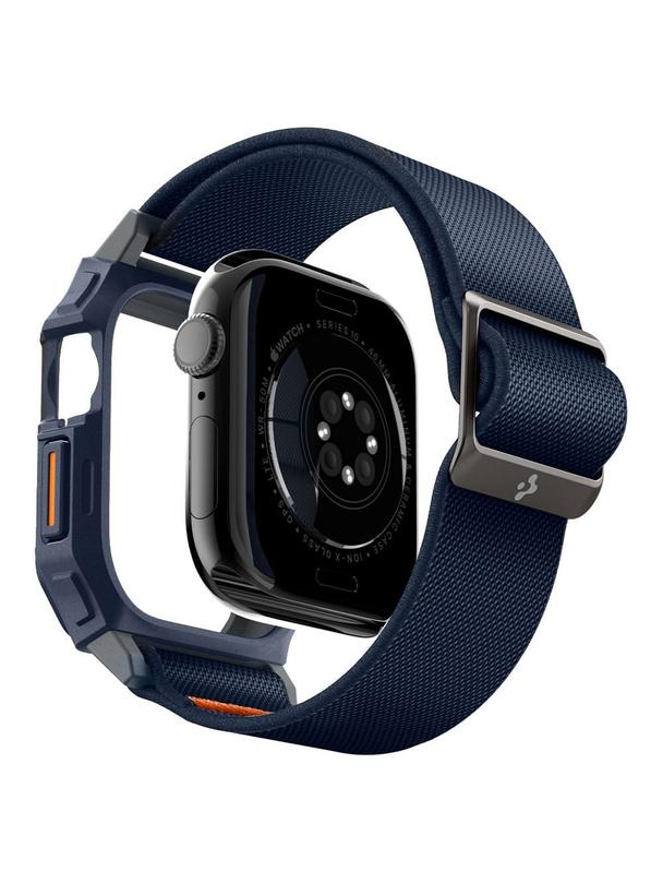 Futerał SPIGEN Lite Fit ”PRO” do Apple Watch 10 (46 MM) navy blue