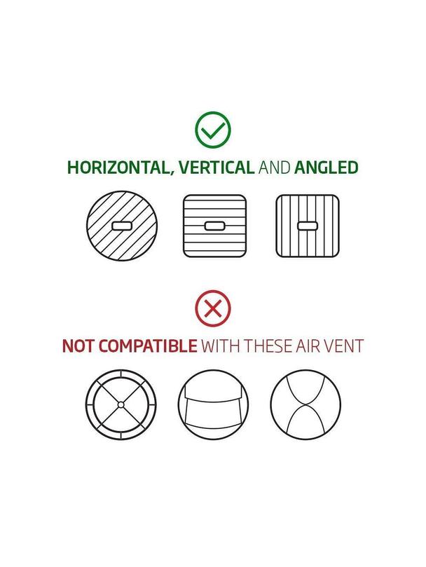 SPIGEN uchwyt samochodowy magnetyczny do kratki H12 czarny