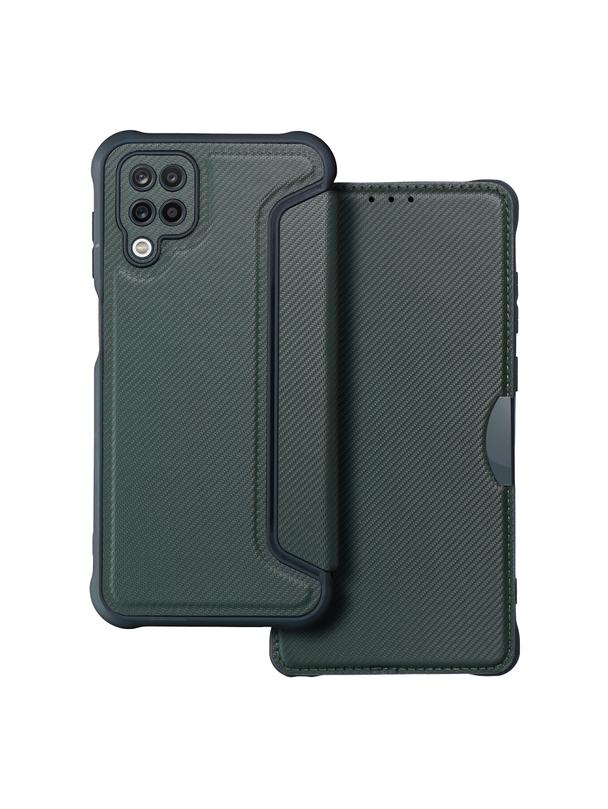 Kabura RAZOR Book do SAMSUNG A12 / M12 ciemnozielony