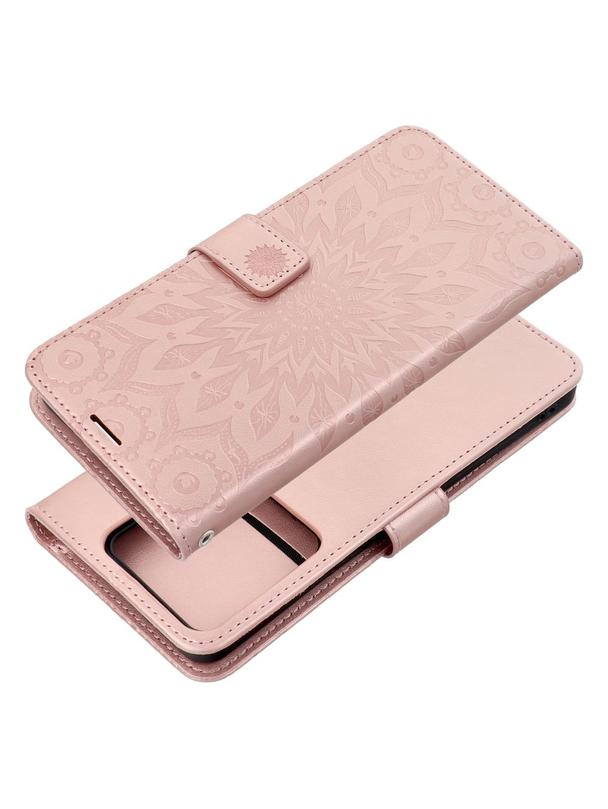 Kabura MEZZO Book do XIAOMI Redmi Note 13 Pro 5G mandala złoty róż