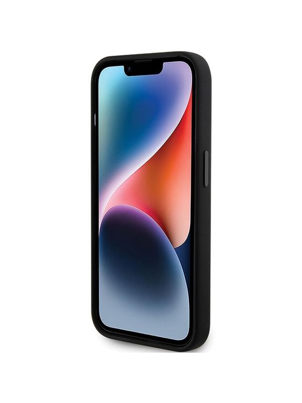 KARL LAGERFELD futerał do IPHONE 15 Pro Max KLHCP15XSDHKCNK (Silicone KC) czarny