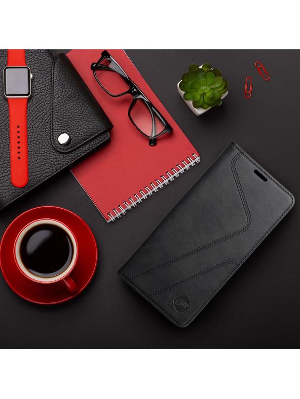 Pokrowiec na Samsung S24 ULTRA Forcell F-Protect RFID Blocker Book czarny