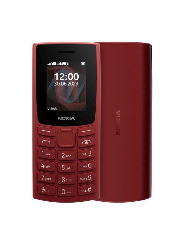 NOKIA telefon komórkowy 105 TA-1557 DS czerwony