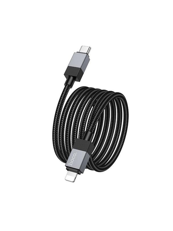 Kabel USB C do Lightning Hoco PD 27W 1 m X110 czarny