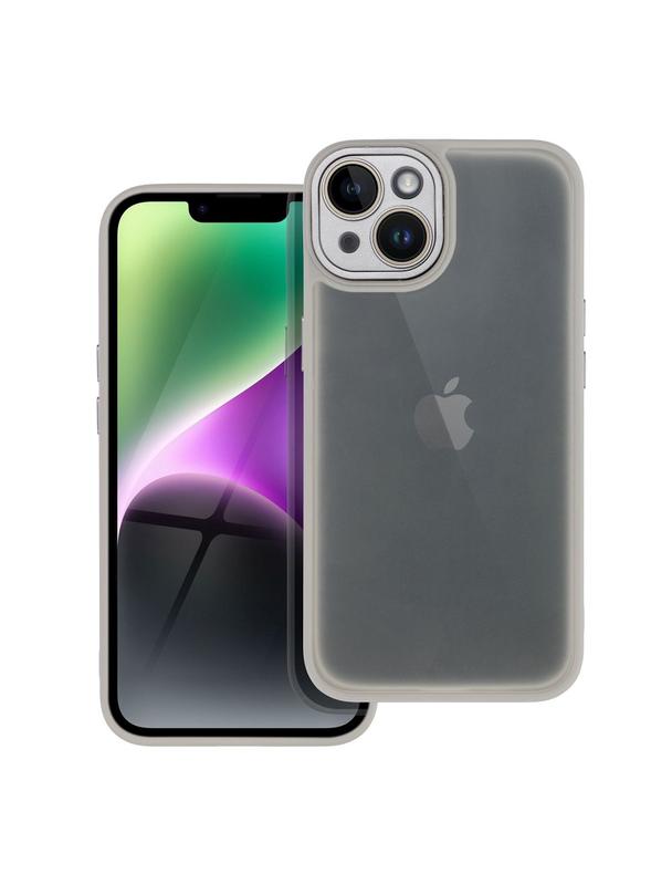 Futerał VARIETE do IPHONE 14 stalowy