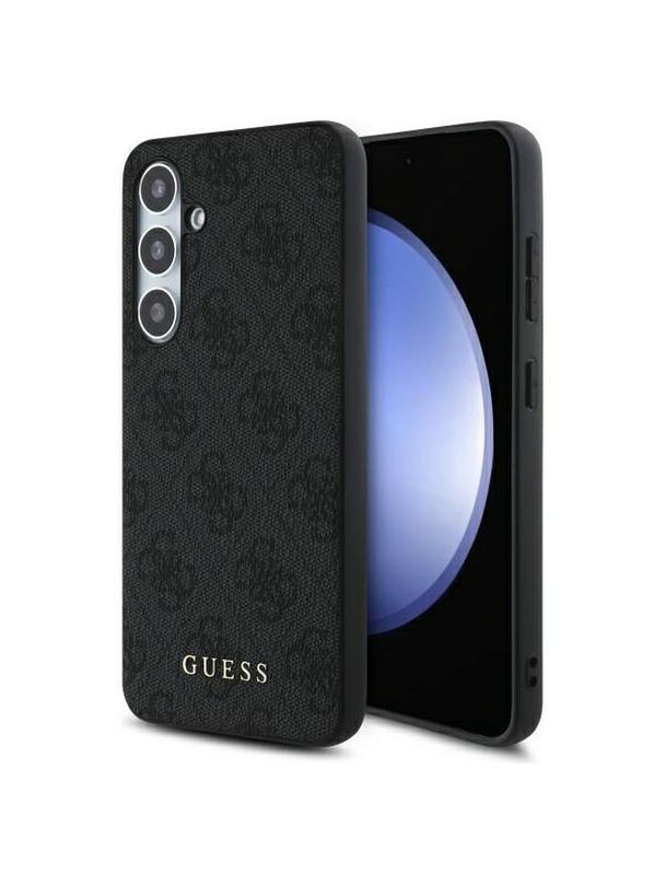 GUESS futerał do SAMSUNG S24 FE GUHCS24FEG4GFGR (HC PU 4G Metal Logo) szary