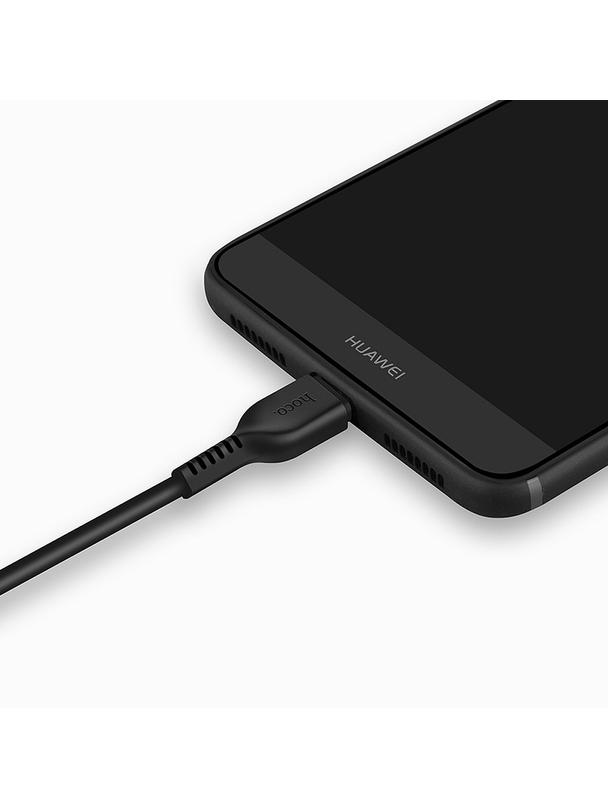 Kabel USB A do USB C Hoco 1 m X13 czarny