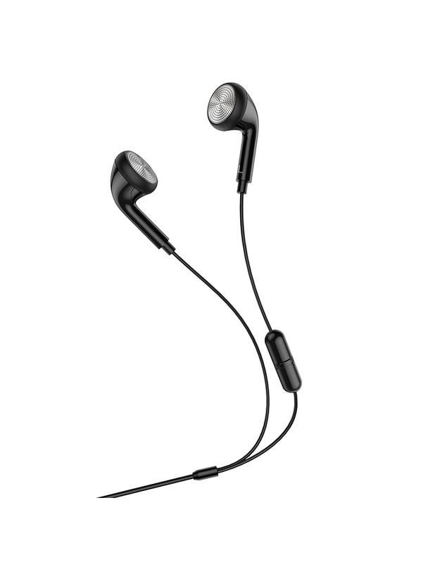 Słuchawki przewodowe douszne Jack 3,5 mm Hoco M73 czarne