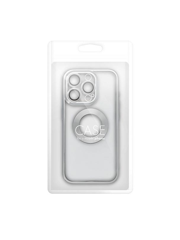 Futerał GLAM do IPHONE 14 srebrny