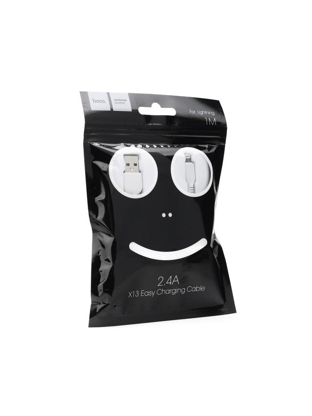 Kabel USB A do Lightning Hoco 1 m X13 biały