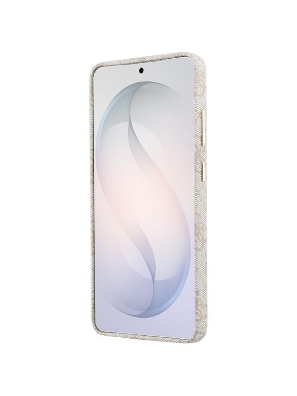 GUESS futerał do SAMSUNG S26 Ultra GUHMS26LP4GRMDEP (4G Rhinestone Round Logo MagSafe) różowy