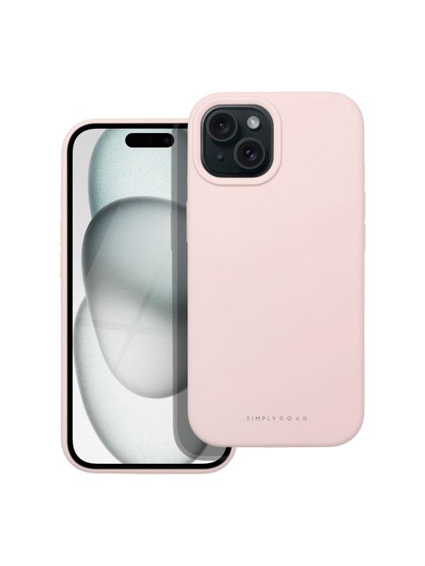 ROAR futerał CLOUD SKIN do IPHONE 15 Jasnoróżowy