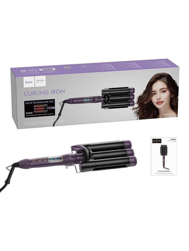 Lokówka do włosów Hoco DAR38 fioletowa