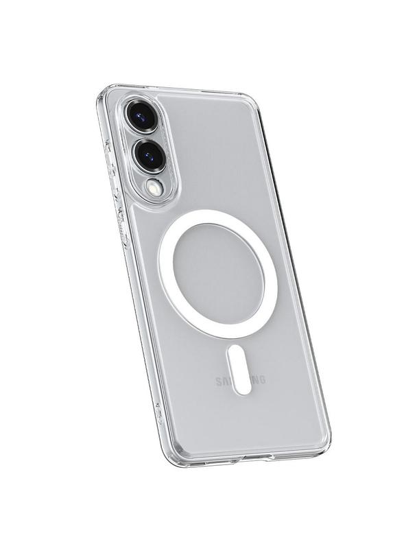 SPIGEN futerał ULTRA HYBRID MAG kompatybilny z MagSafe do SAMSUNG S25 Edge clear white