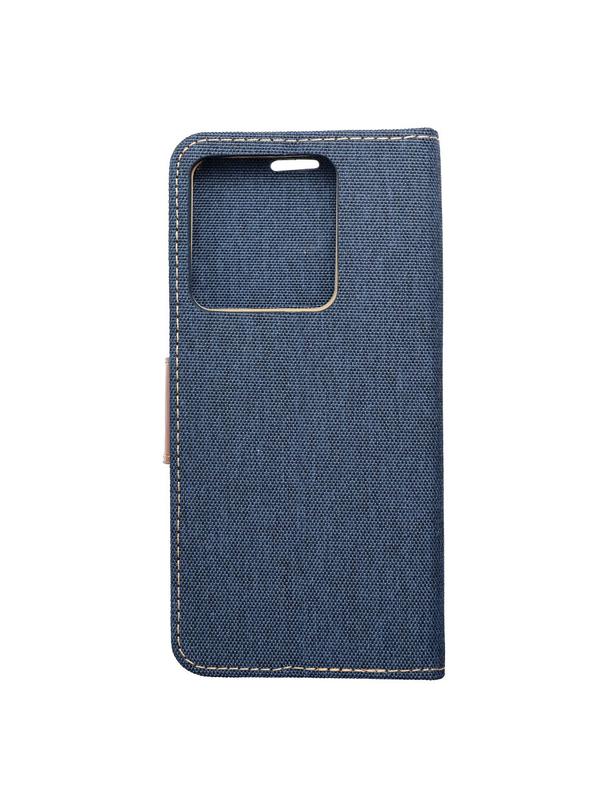 Kabura do XIAOMI Redmi Note 13 5G Canvas Book granatowy