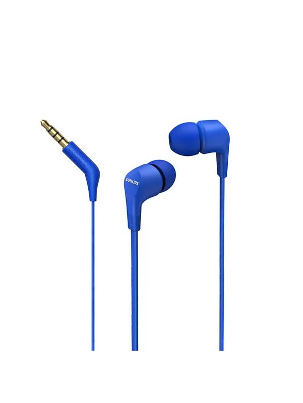 Słuchawki przewodowe douszne Jack 3,5 mm Philips TTAE1105BL niebieskie