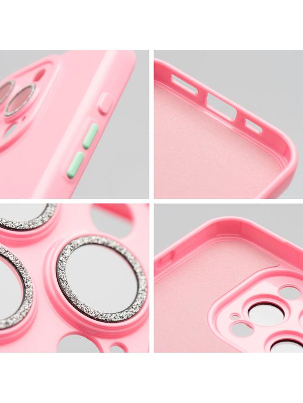 Futerał PASTEL SHINE do IPHONE 15 różowy
