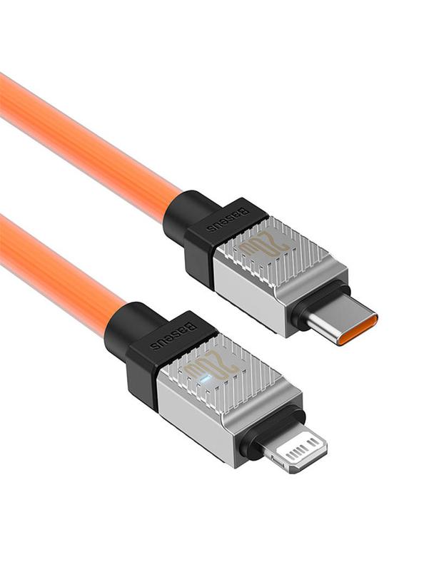 Kabel USB C do Lightning Baseus PD 20W Coolplay 2 m CAKW000107 pomarańczowy