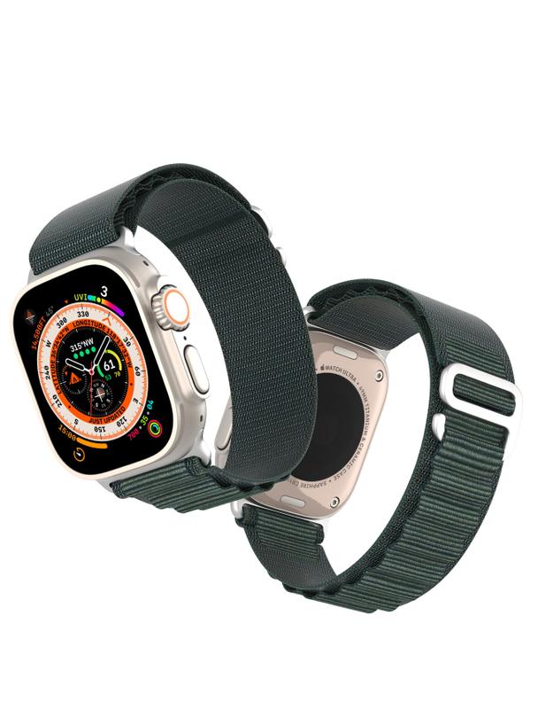 DUX DUCIS pasek GS nylonowy do Apple Watch 42 / 44 / 45 / 49 mm zielony