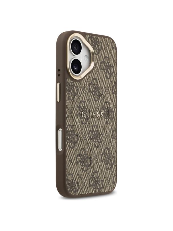 GUESS futerał do IPHONE 17 kompatybilny z MagSafe GUHMP17SP4MSEGCW (PU 4G W/ Classic) brązowy