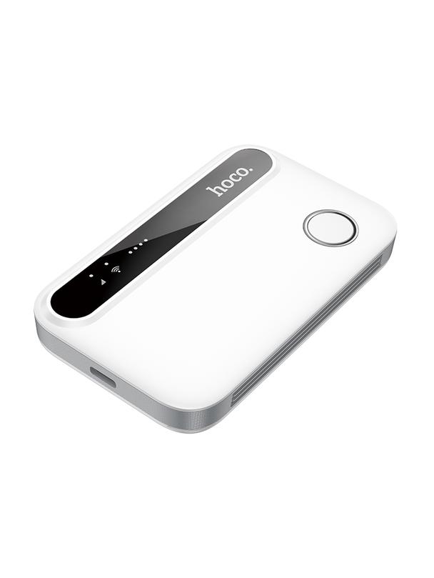Router bezprzewodowy przenośny Hoco WiFi HI41 biały