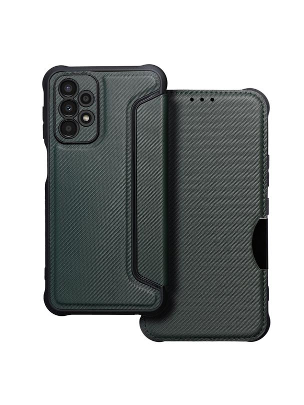 Kabura RAZOR Book do SAMSUNG A23 5G ciemnozielony