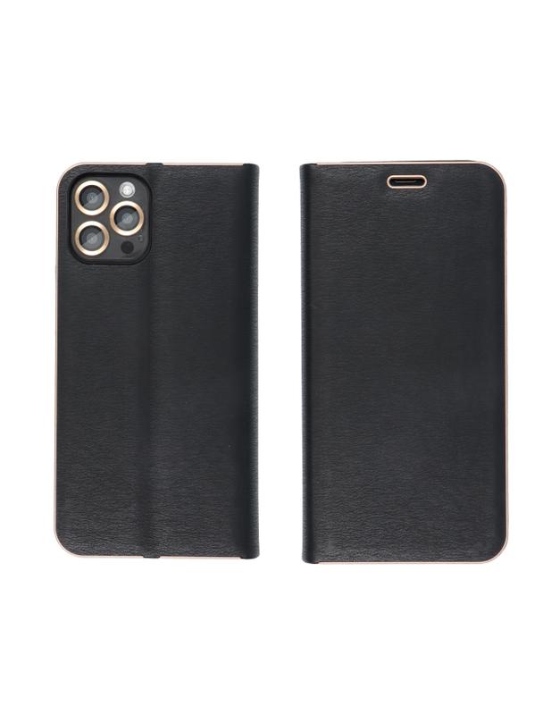 Kabura LUNA Book Gold do IPHONE 14 czarny