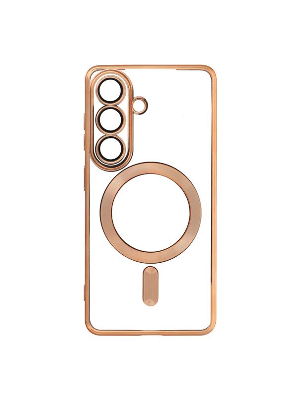 Futerał do Samsung S26 Electro Mag Cover zgodny z MagSafe złoty