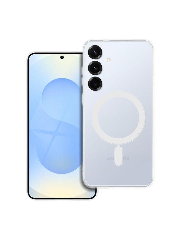 Futerał CLEAR CASE 2 mm do SAMSUNG S25 kompatybilny z MagSafe (camera protection) transparentny