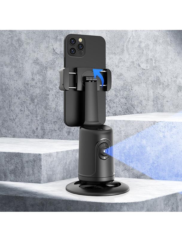 Uchwyt biurkowy z inteligentnym rozpoznawaniem twarzy i gestów P1 czarny