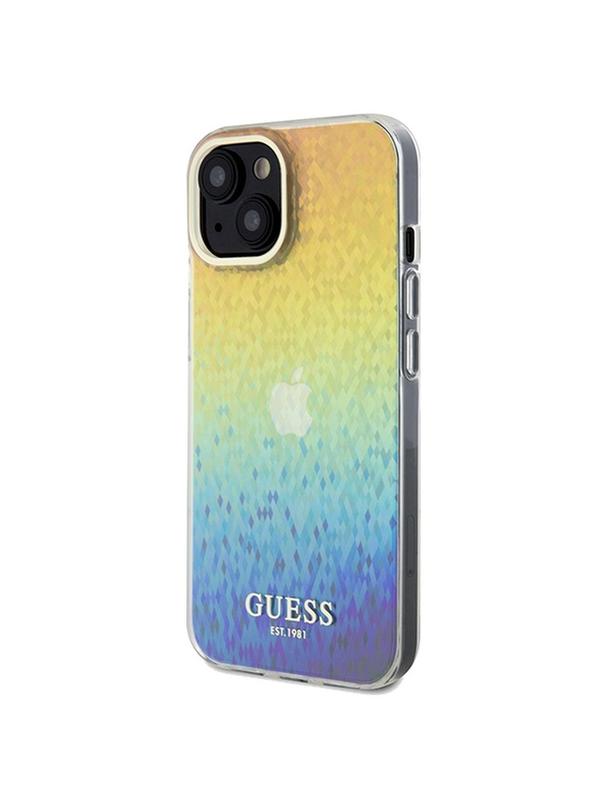 GUESS futerał do IPHONE 14 GUHCP14SHDECMI (IML Faceted Mirror / disco iridescent) wielokolorowy