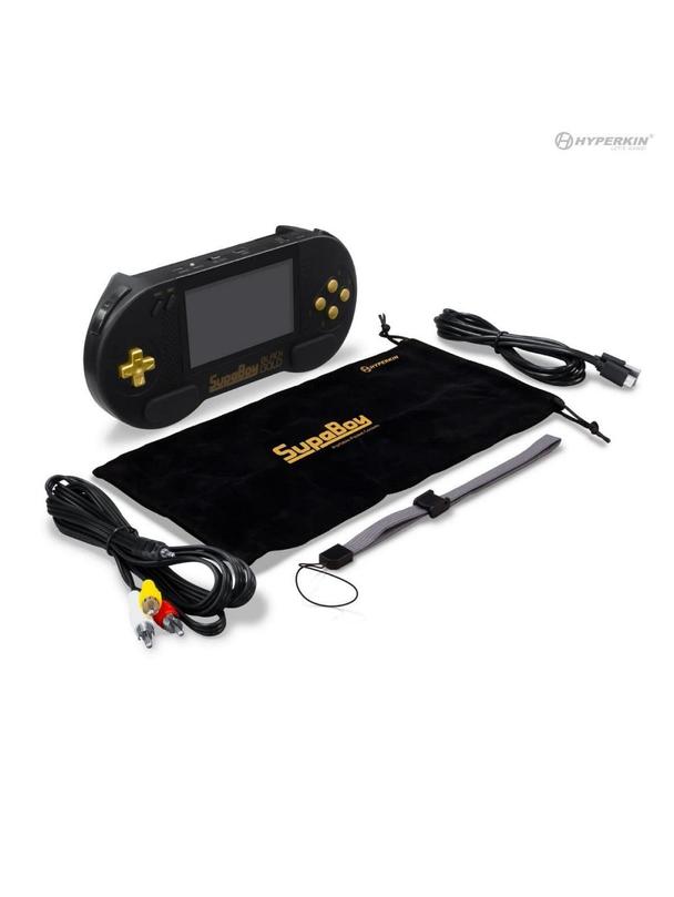 HYPERKIN konsola przenośna do gier SUPABOY M08889-BKC czarno złota