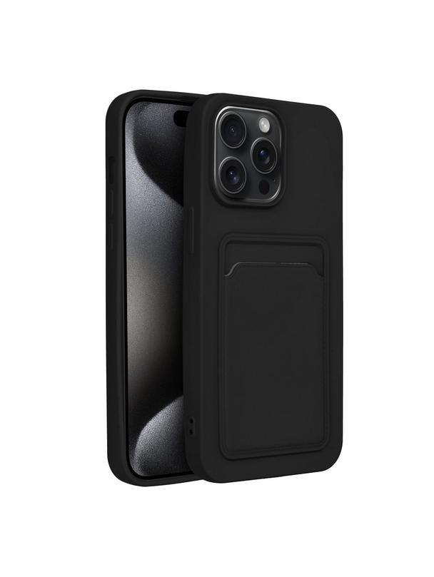 Futerał CARD CASE do IPHONE 15 Pro Max czarny