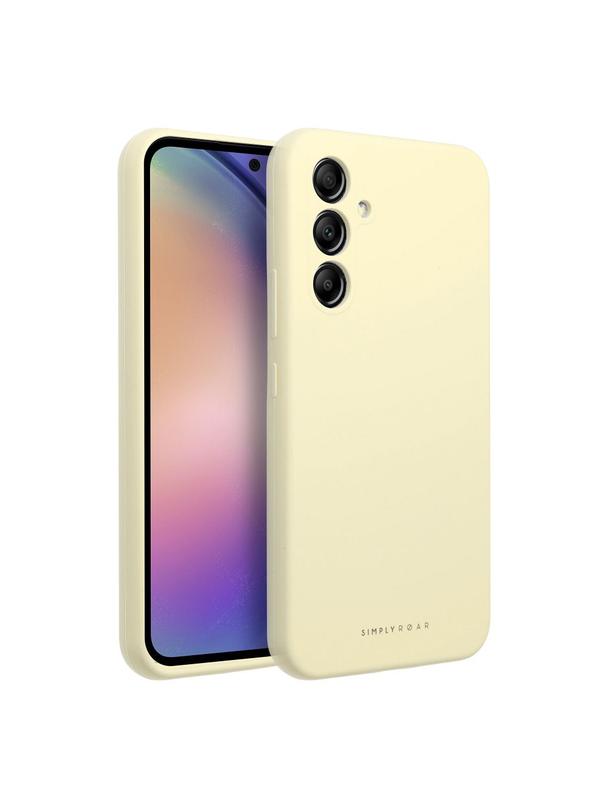 ROAR futerał CLOUD SKIN do SAMSUNG A54 5G Jasnożółty