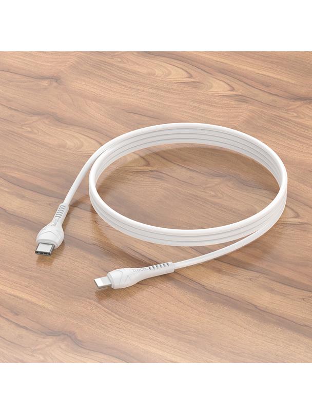 Kabel USB C do Lightning Hoco PD 27W 1 m X37 biały