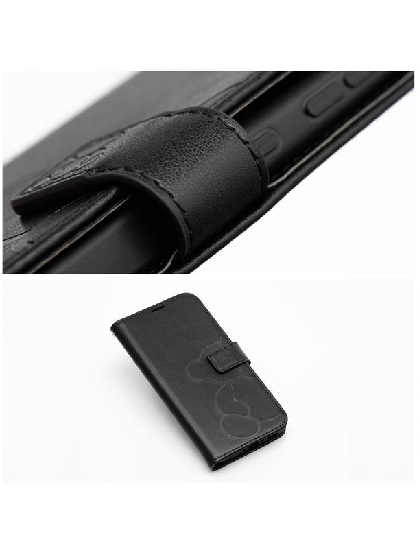 Kabura MEZZO Book do SAMSUNG A56 5G teddy bear czarny