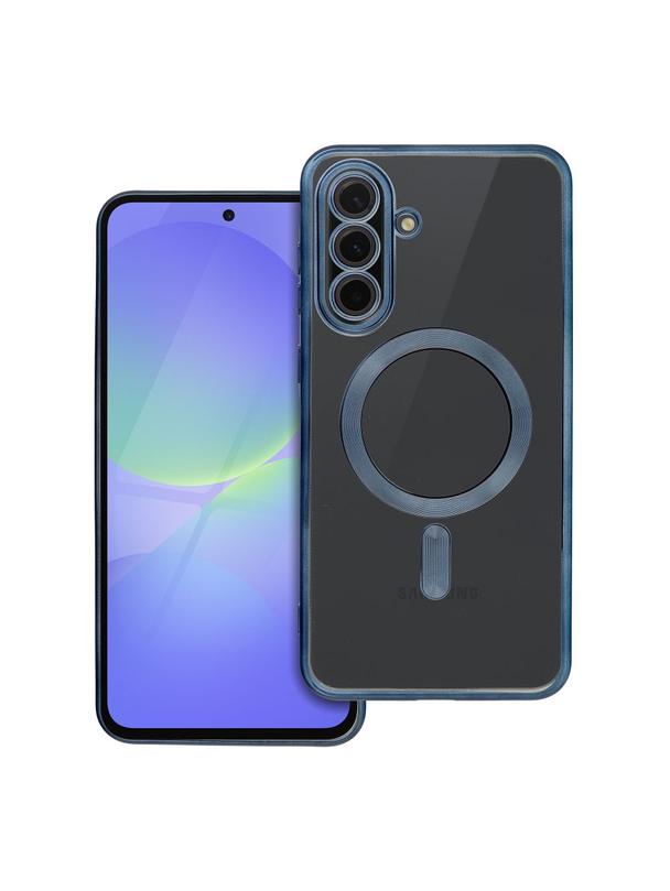 Futerał ELECTRO MAG COVER kompatybilny z MagSafe do SAMSUNG A36 tytanowy niebieski