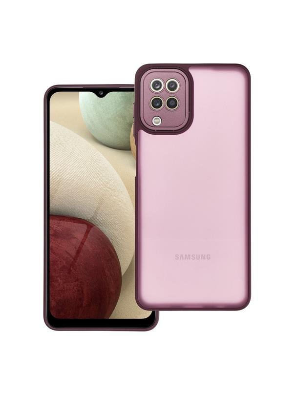 Futerał VARIETE do SAMSUNG A12 / M12 purpurowy