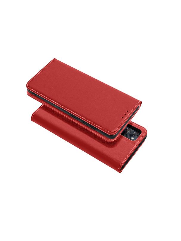 Kabura SMART PRO Book skórzana do XIAOMI Redmi Note 15 5G bordowy