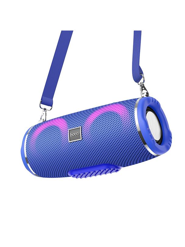 Głośnik bluetooth LED 2 x 5W 2h Hoco HC12 niebieski