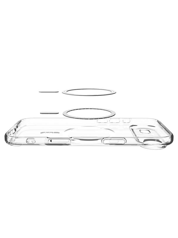 SPIGEN futerał ULTRA HYBRID MAG kompatybilny z MagSafe do IPHONE 17 Air clear gold