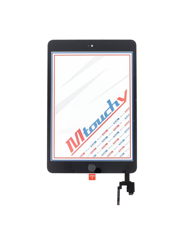 MUSTTBY Ekran dotykowy + taśma klejąca + Home do iPAD Mini 3 (czarny)