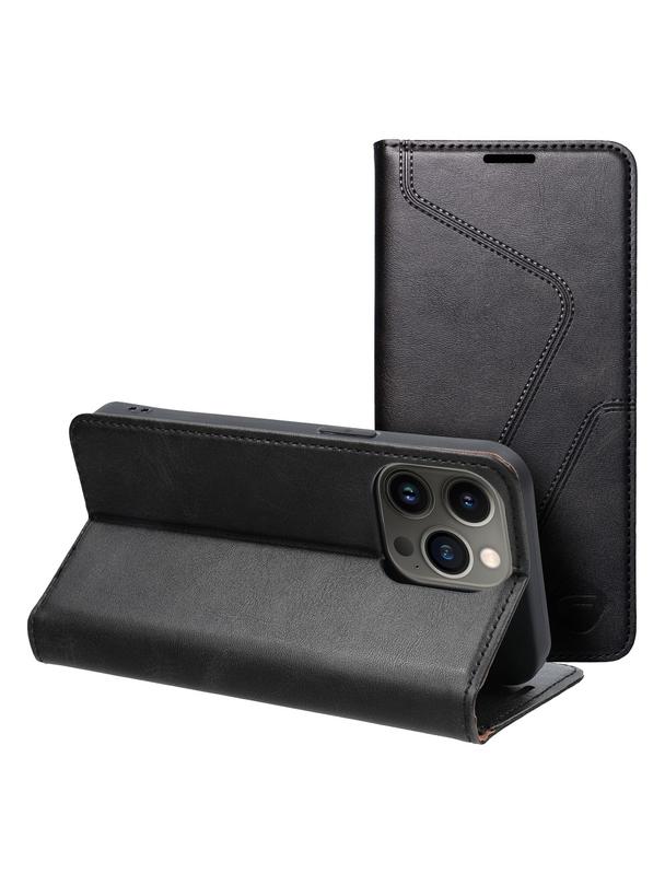 Pokrowiec na iPhone 13 PRO Forcell F-Protect RFID Blocker Book czarny