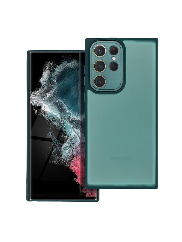 Futerał VARIETE do SAMSUNG S22 Ultra ciemnozielony